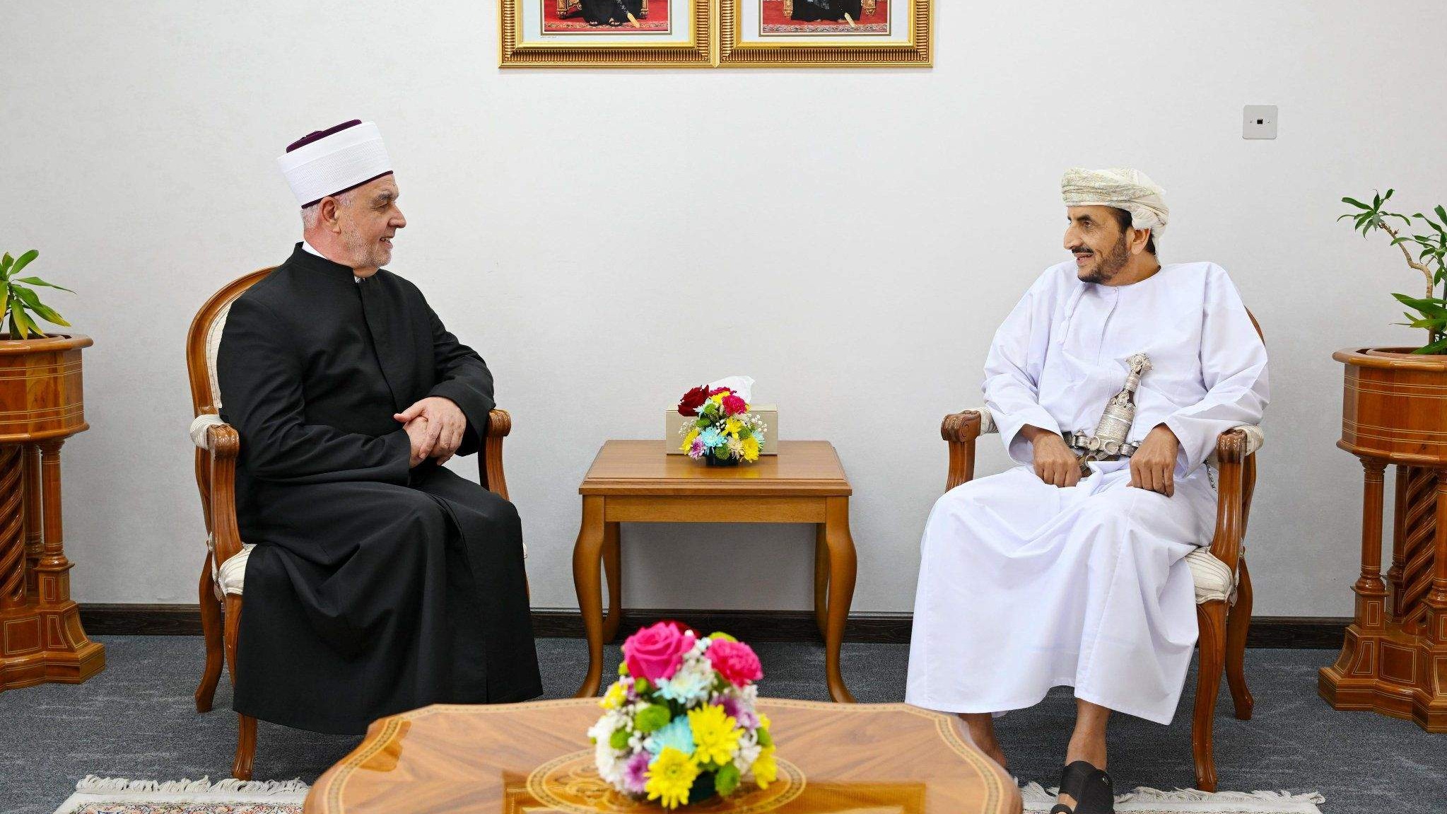 Reisul-ulema s pomoćnikom ministra vanjskih poslova Sultanata Oman