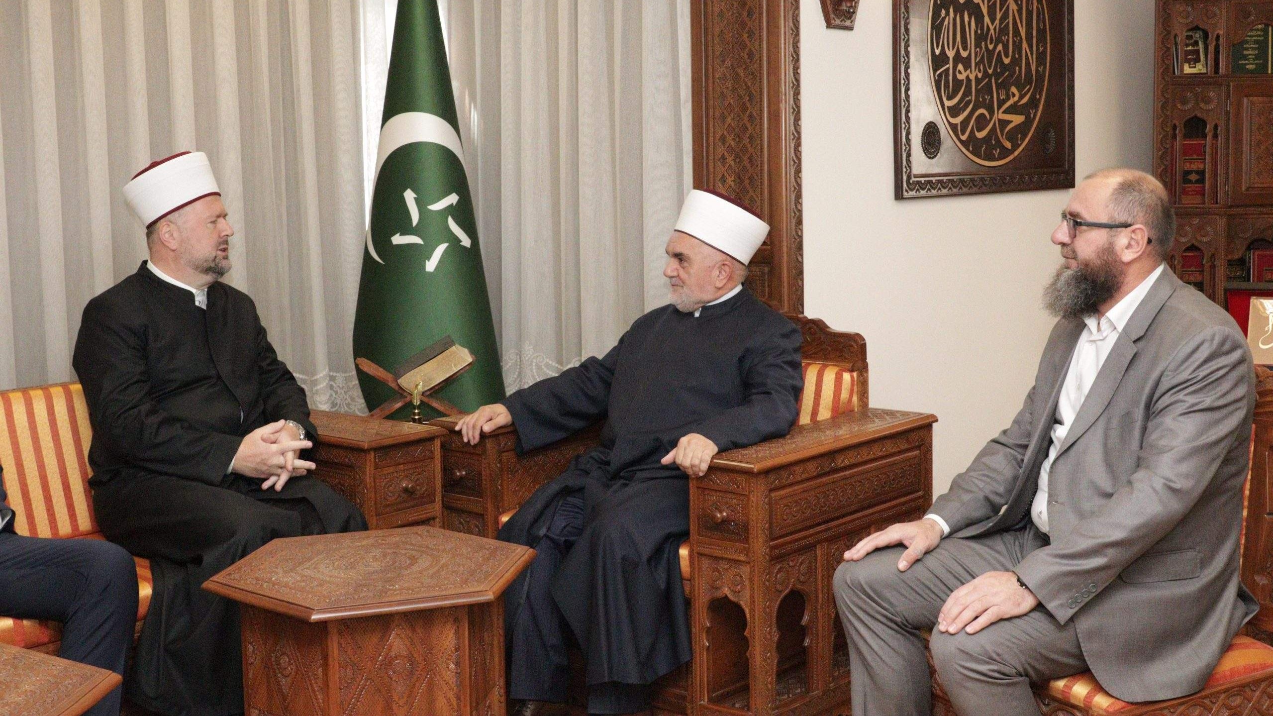 Muftija Dizdarević u posjeti Novom Pazaru: Razgovori o saradnji i zajedničkim projektima