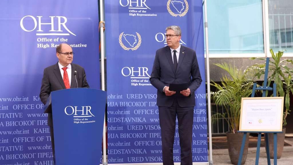 Schmidt: Dejtonski mirovni sporazum ostaje i dalje kamen temeljac stabilnosti BiH