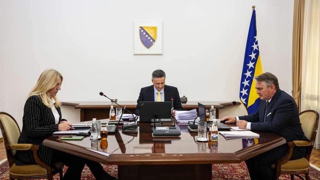 Predsjedništvo BiH odobrilo Godišnju platformu o obavještajno-sigurnosnoj politici za 2026.