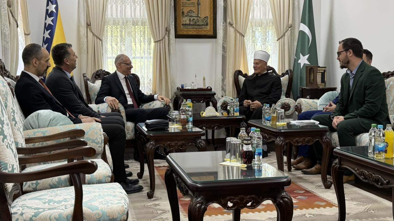Muftiju Smajlovića posjetio zamjenik generalnog direktora Generalne direkcije Vakufa Turske