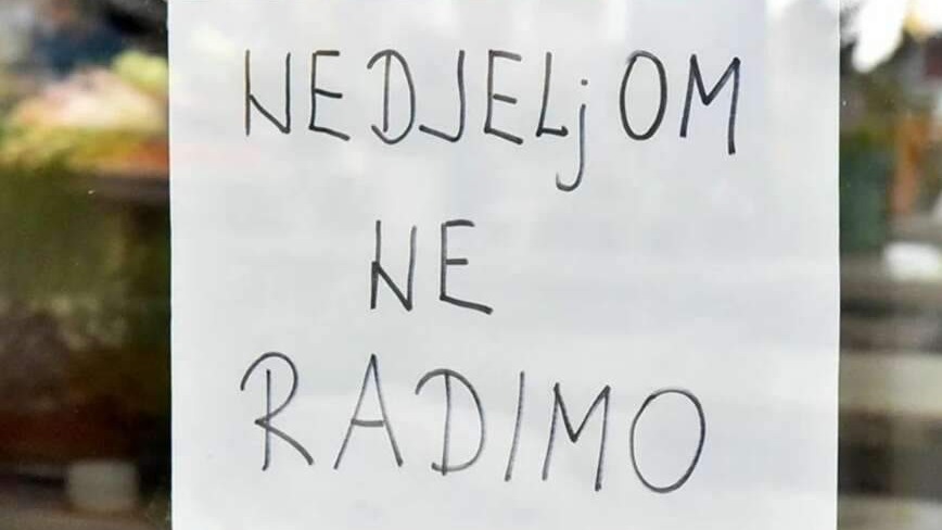 Povodom međunarodnog dana rada: Neradna nedjelja - tri praktična primjera