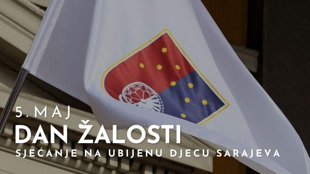 Sutra Dan žalosti u Kantonu Sarajevo u znak sjećanja na 1.601 ubijeno dijete opkoljenog Sarajeva