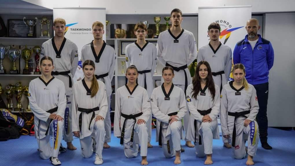 Seniorska taekwondo reprezentacija spremna za Evropsko prvenstvo u Minhenu
