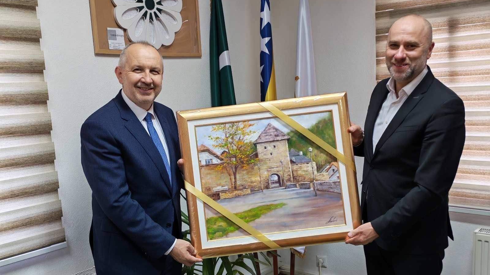 Muftija Grabus posjetio vakufske objekte Medžlisa IZ Jajce