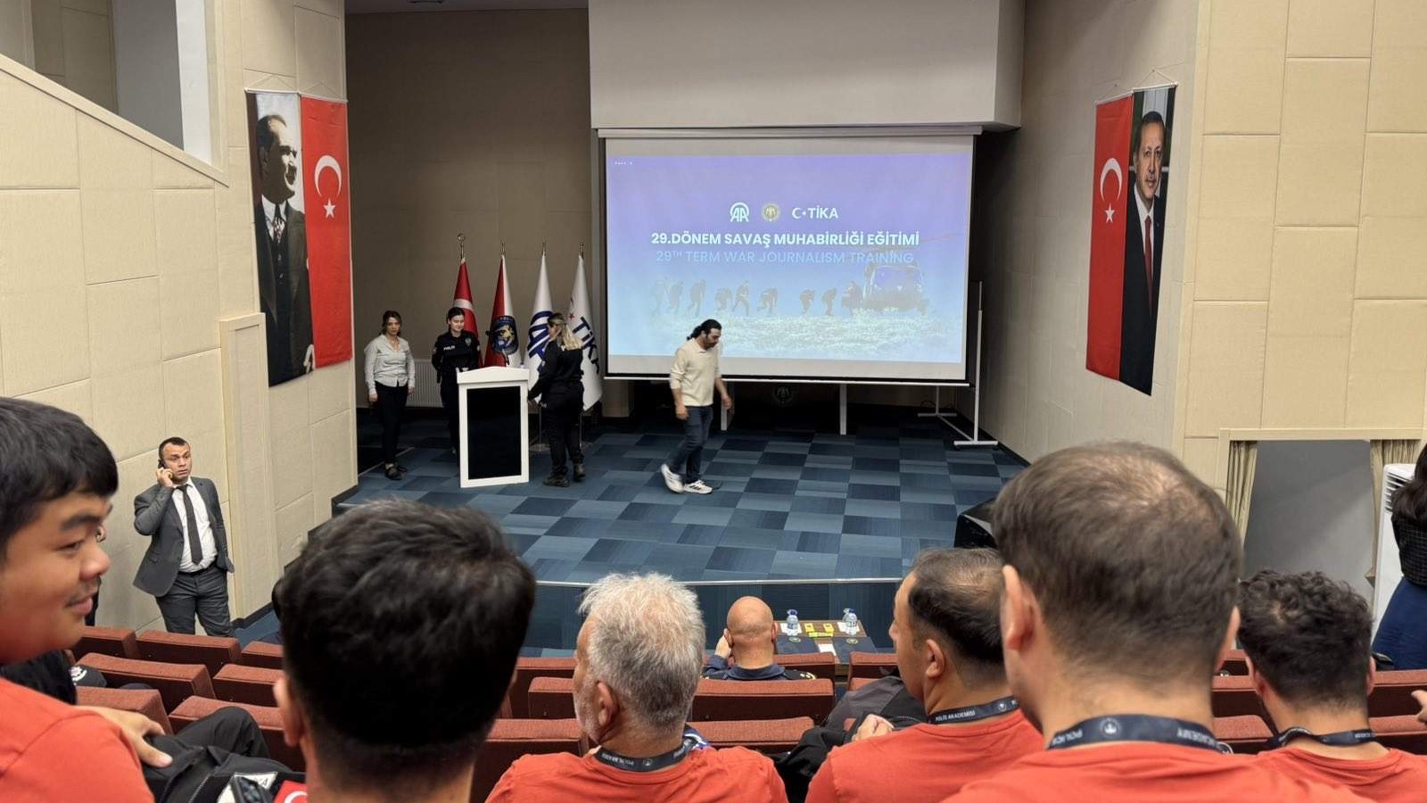 Novinari Media centra Islamske zajednice u BiH učesnici obuke za ratno novinarstvo koje se održava u Turskoj