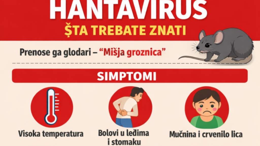 Zavod za javno zdravstvo KS: Hantavirus - Šta treba znati i kako se zaštititi