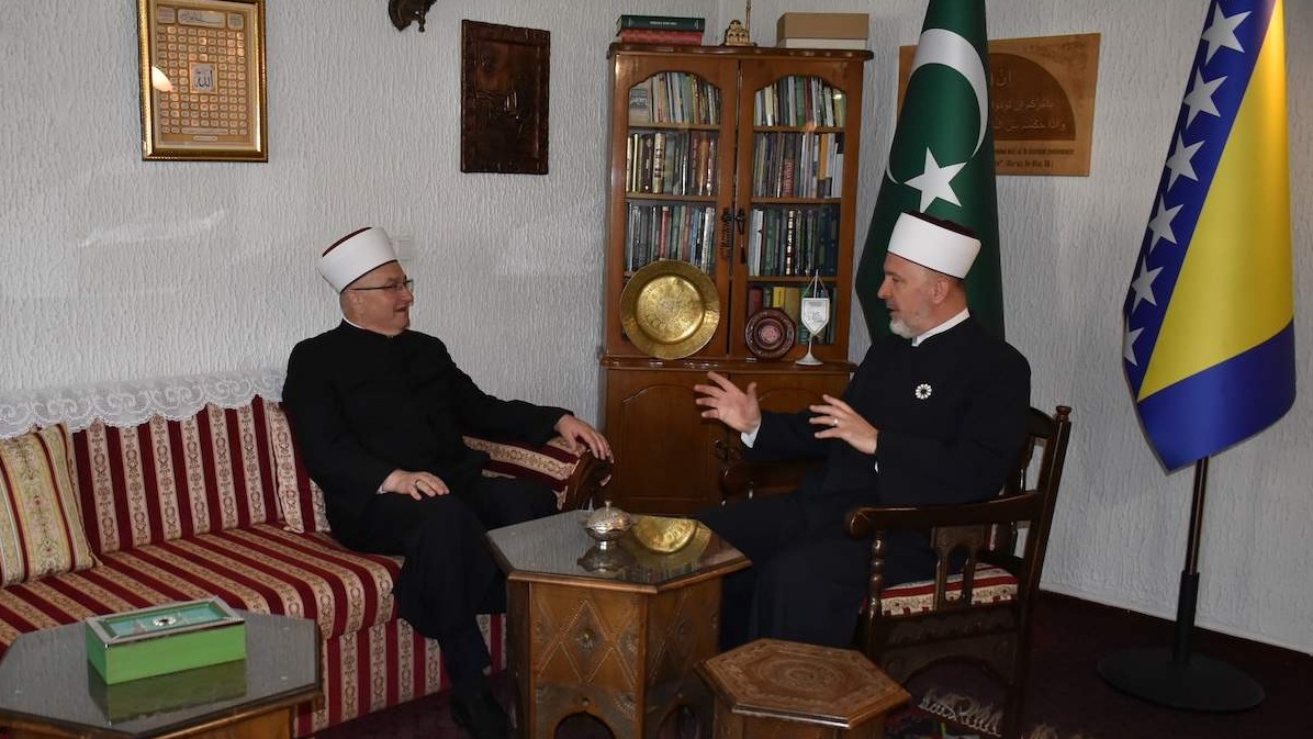 Muftiju travničkog posjetio muftija dr. Aziz-ef. Hasanović: Razgovarano o 516. Danima Ajvatovice i jačanju saradnje institucija Islamske zajednice