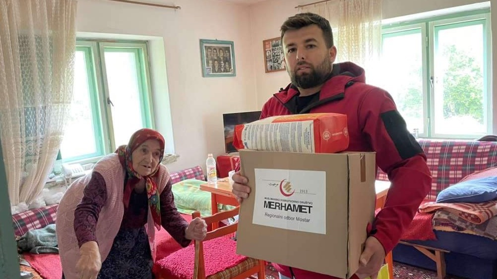 'Merhamet' podijelio 850 paketa pomoći širom Hercegovine
