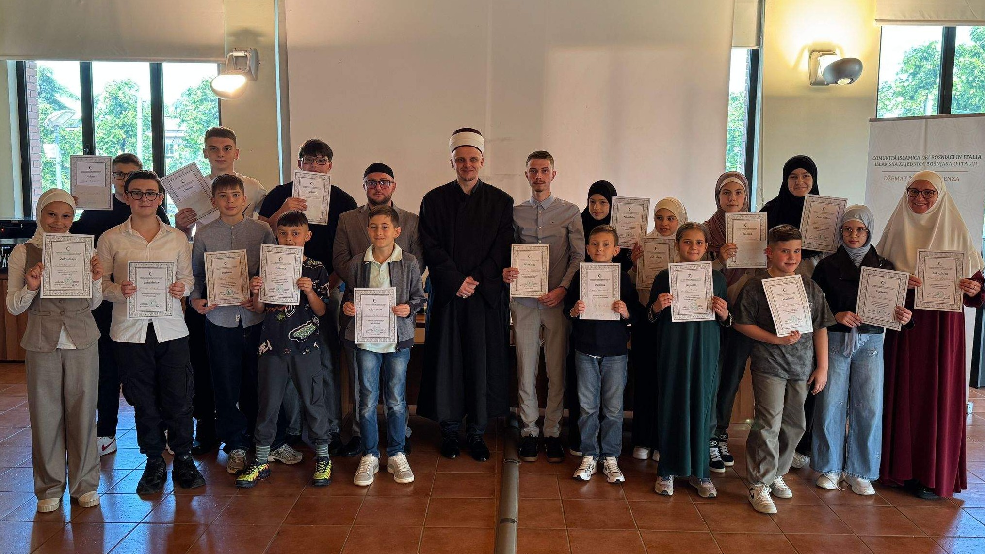 Prvo mektepsko takmičenje na nivou IZ Bošnjaka Italije