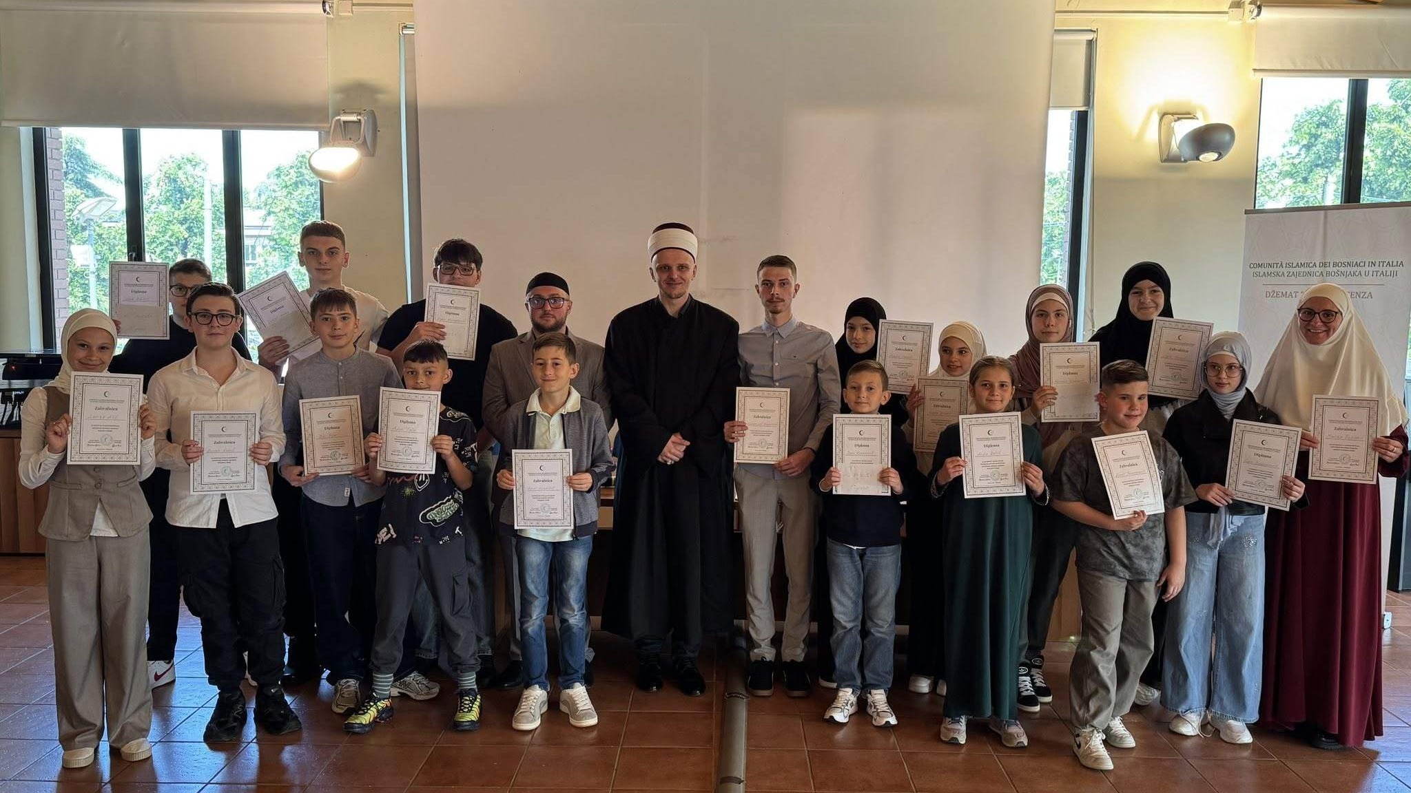 U Piacenzi održano prvo mektepsko takmičenje na nivou Islamske zajednice Bošnjaka Italije