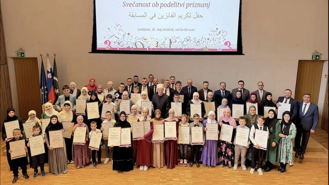 Ljubljana: Dodijeljena priznanja pobjednicima mektepskih takmičenja i programa "Generacija Kur'ana"