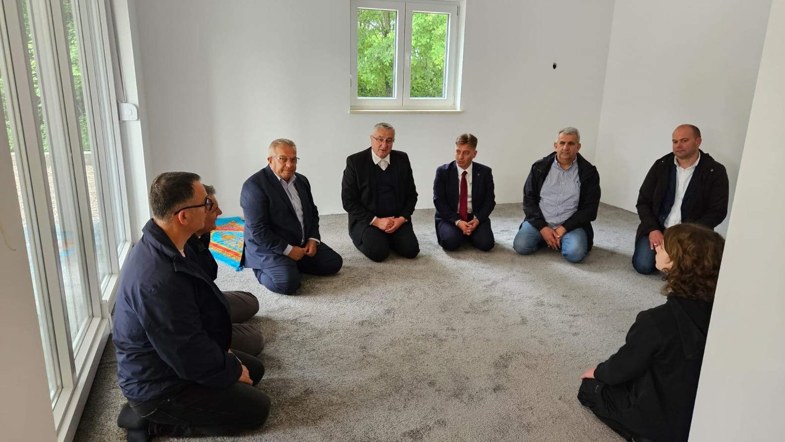 Prvi mesdžid na hrvatskom ostrvu: Muftija Hasanović posjetio novoizgrađene prostorije džemata Krk