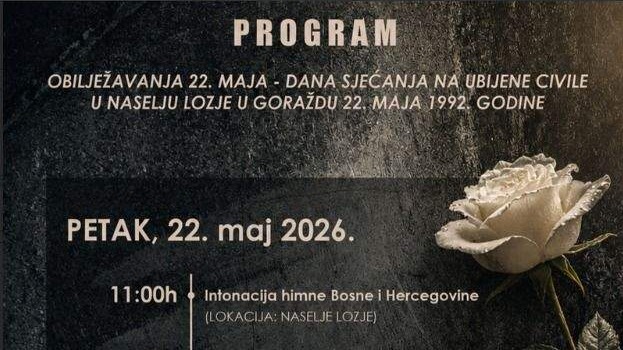 Lozje kod Goražda: Sutra obilježavanje 34. godišnjice zločina nad civilima
