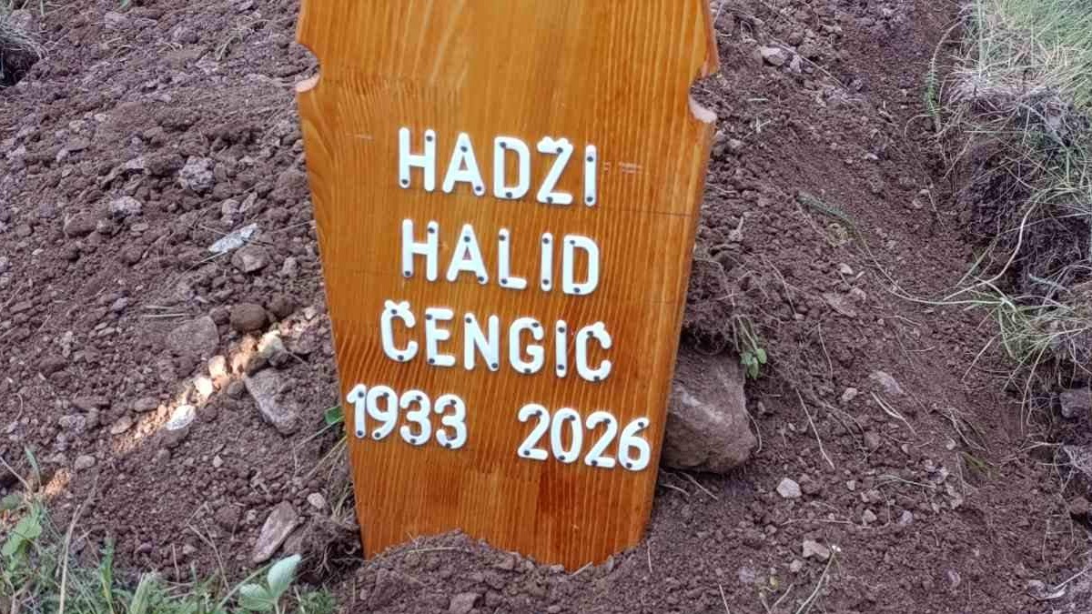 Ustikolina: Klanjana dženaza Halidu Čengiću Hadžiji