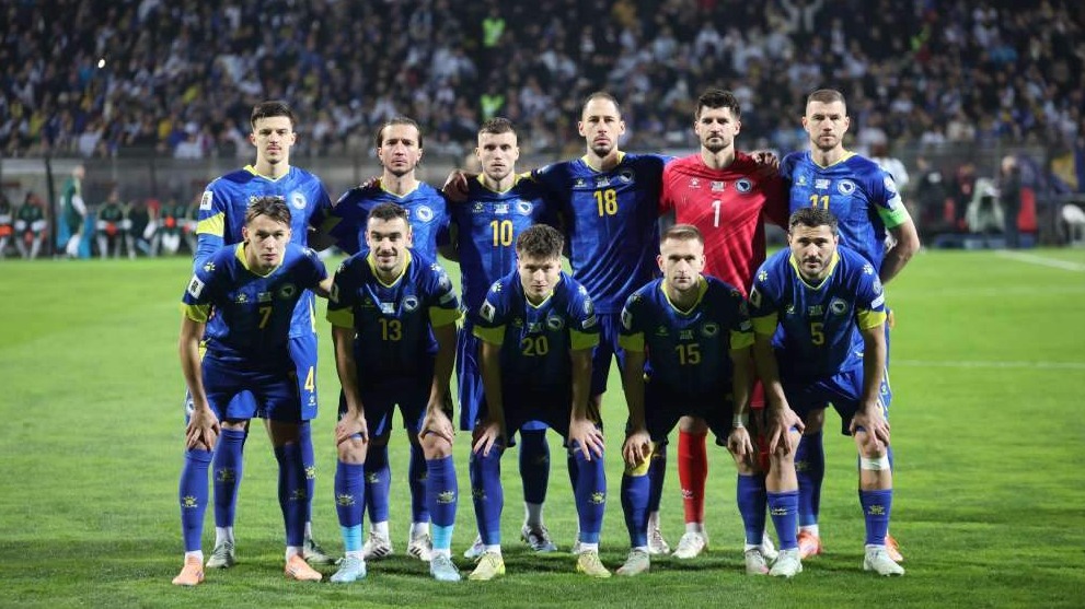 Nogometaši BiH večeras na Koševu protiv Sjeverne Makedonije