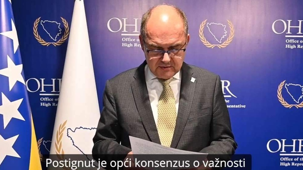 Schmidt: PIC je postigao opći konsenzus o značaju OHR-a za BiH