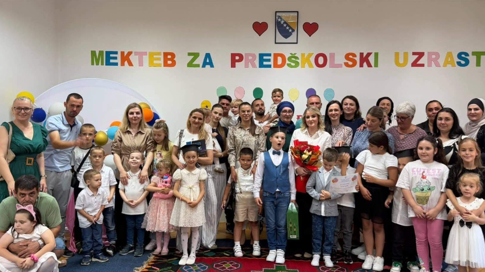 Svečani ispraćaj predškolaca u Mektebu za predškolski uzrast "Dječija radost" Bijeljina