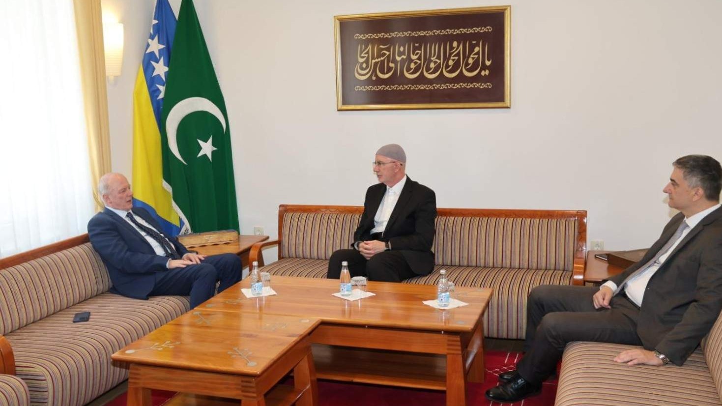 Muftija Fazlović upriličio prijem za akademika Enesa Karića