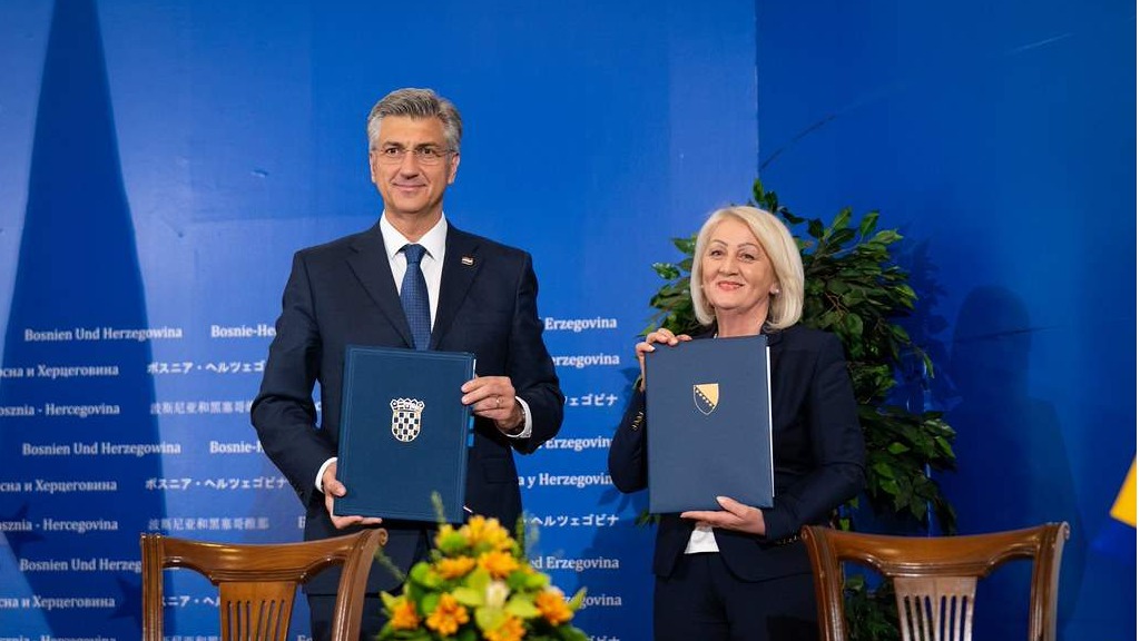 Sarajevo: Potpisan Ugovor o graničnim prijelazima između BiH i Hrvatske