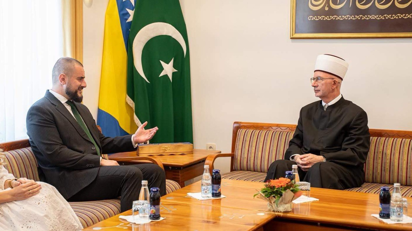 Muftiju Fazlovića posjetio ministar Zukorlić