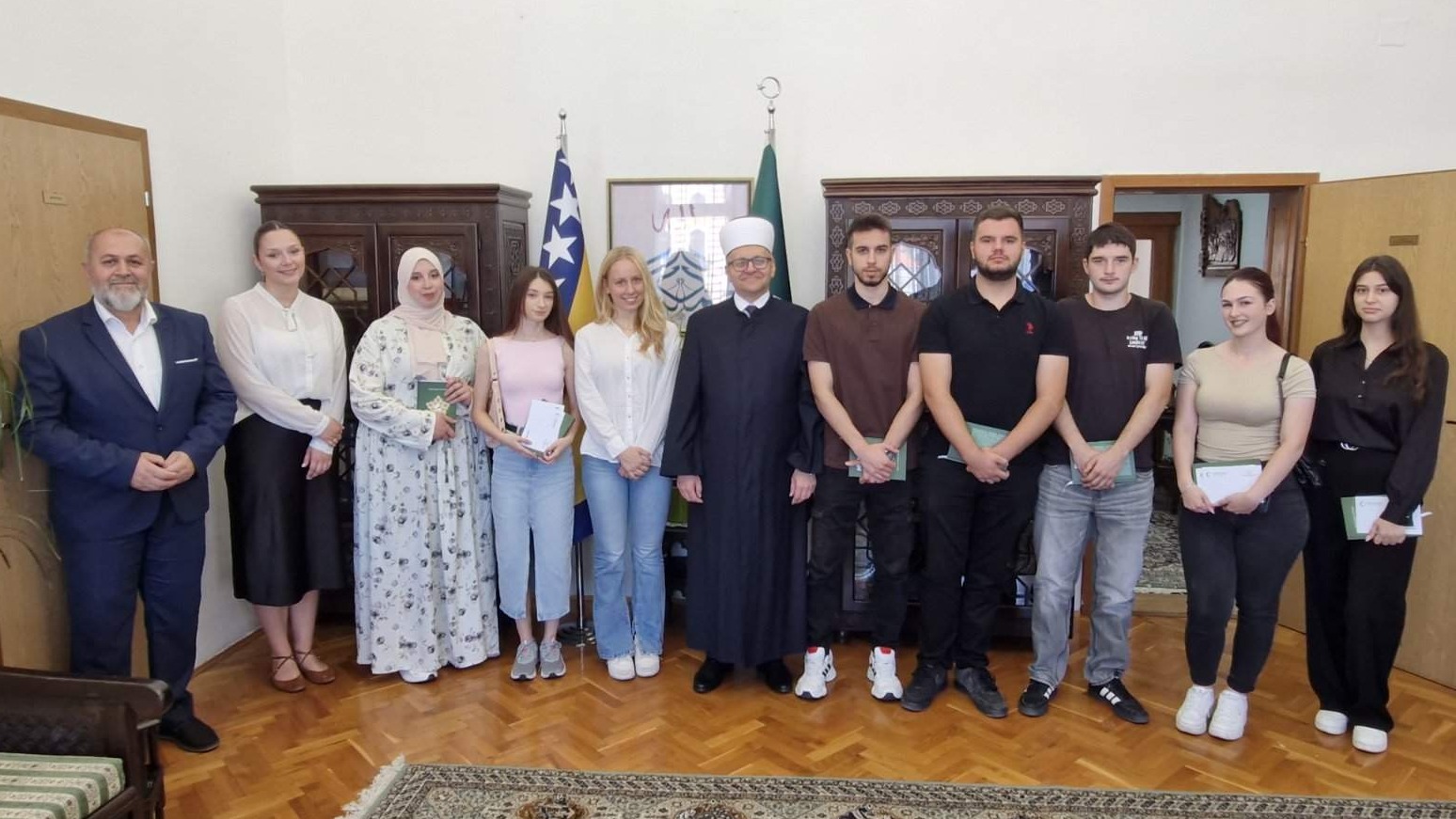 Muftija Dedović upriličio prijem za učenike generacije mostarskih srednjih škola