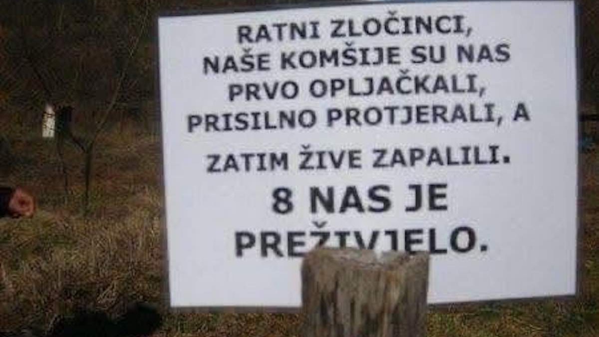 Obilježavanje godišnjice zločina „Živa lomača“ u Pionirskoj ulici u Višegradu