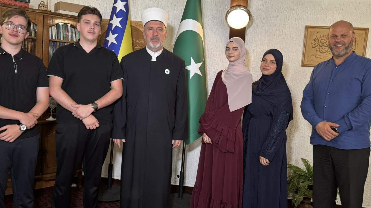 Muftija Adilović upriličio prijem za najbolje učenike Elči Ibrahim-pašine medrese