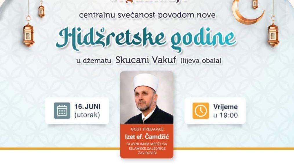 Medžlis IZ Sanski Most sutra organizuje centralno obilježavanje Nove 1448. hidžretske godine