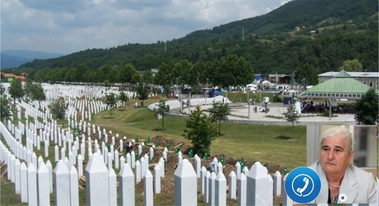 Munira Subašić - Dodik nas vrijeđa svake godine u vrijeme dženaze u Potočarima