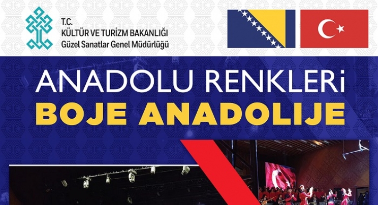 Koncert “Boje Anadolije” 3. decembra u BKC u Sarajevu