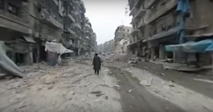 VIDEO: Šetnja razorenim Halepom