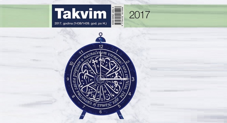 Takvim za 2017 godinu