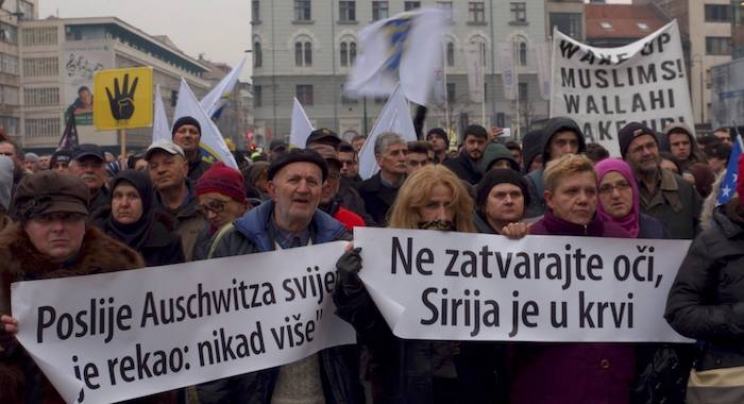 Završen miting podrške za sirijski narod (VIDEO)