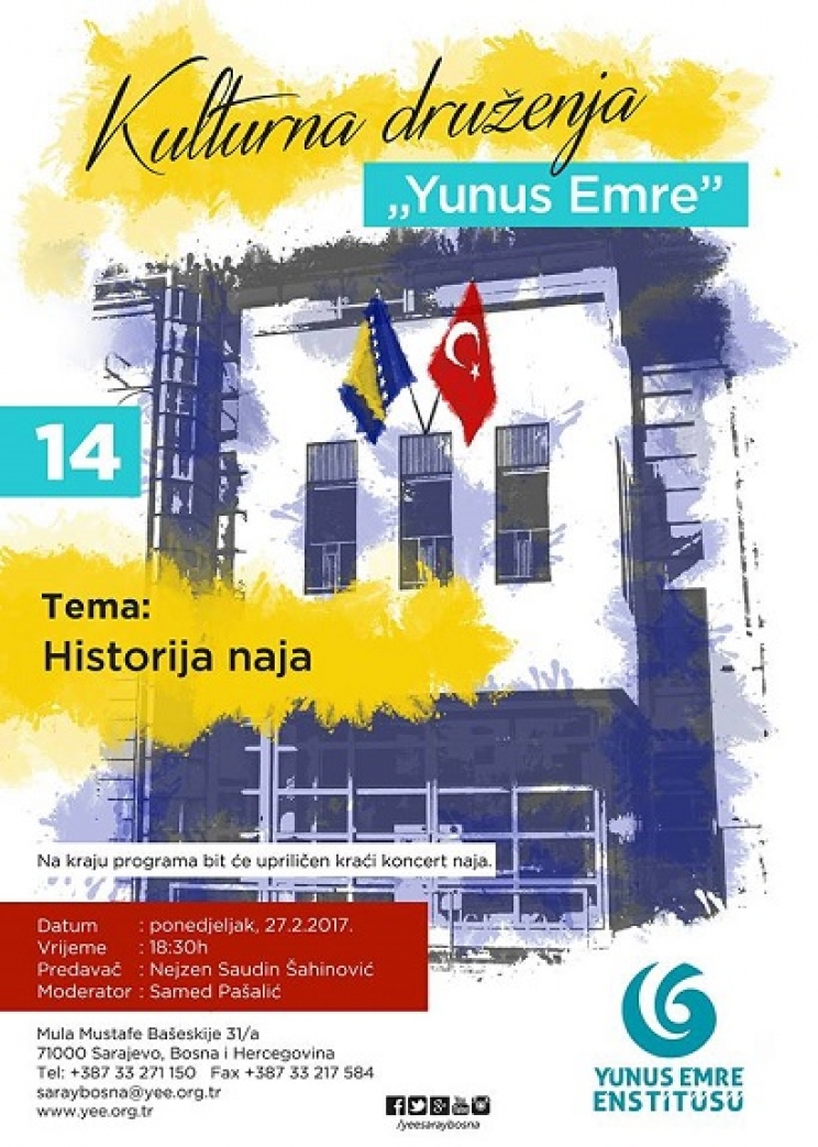 Kulturna druženja u Institutu "Yunus Emre"