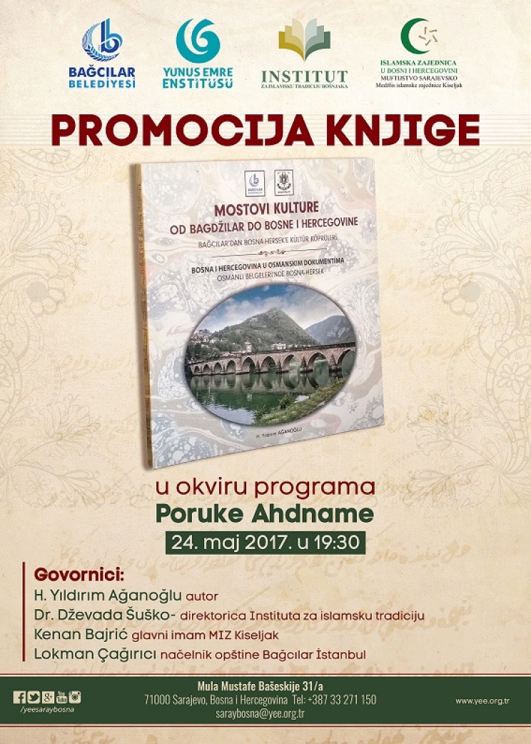 Promocija knjige "Mostovi kulture od Badžilar do Bosne i Hercegovine"