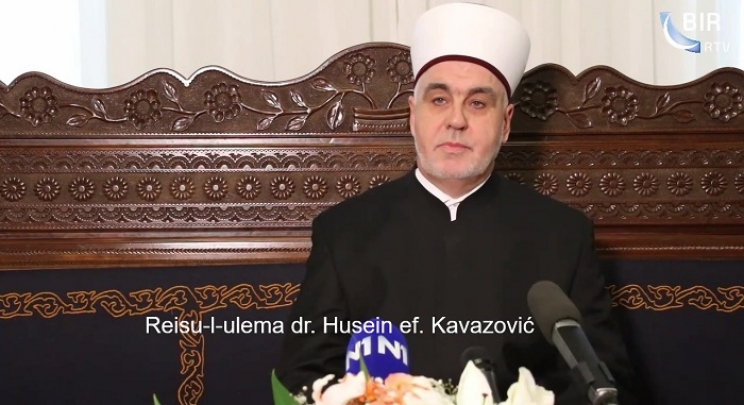 Reisu-l-ulema dr. Husein ef. Kavazović: Bajram je prilika da u živote unesemo radost i probleme ostavimo iza sebe