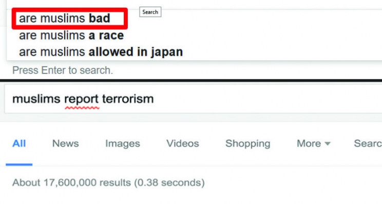 Pretrage na Google-u nanose nepopravljivu štetu muslimanima