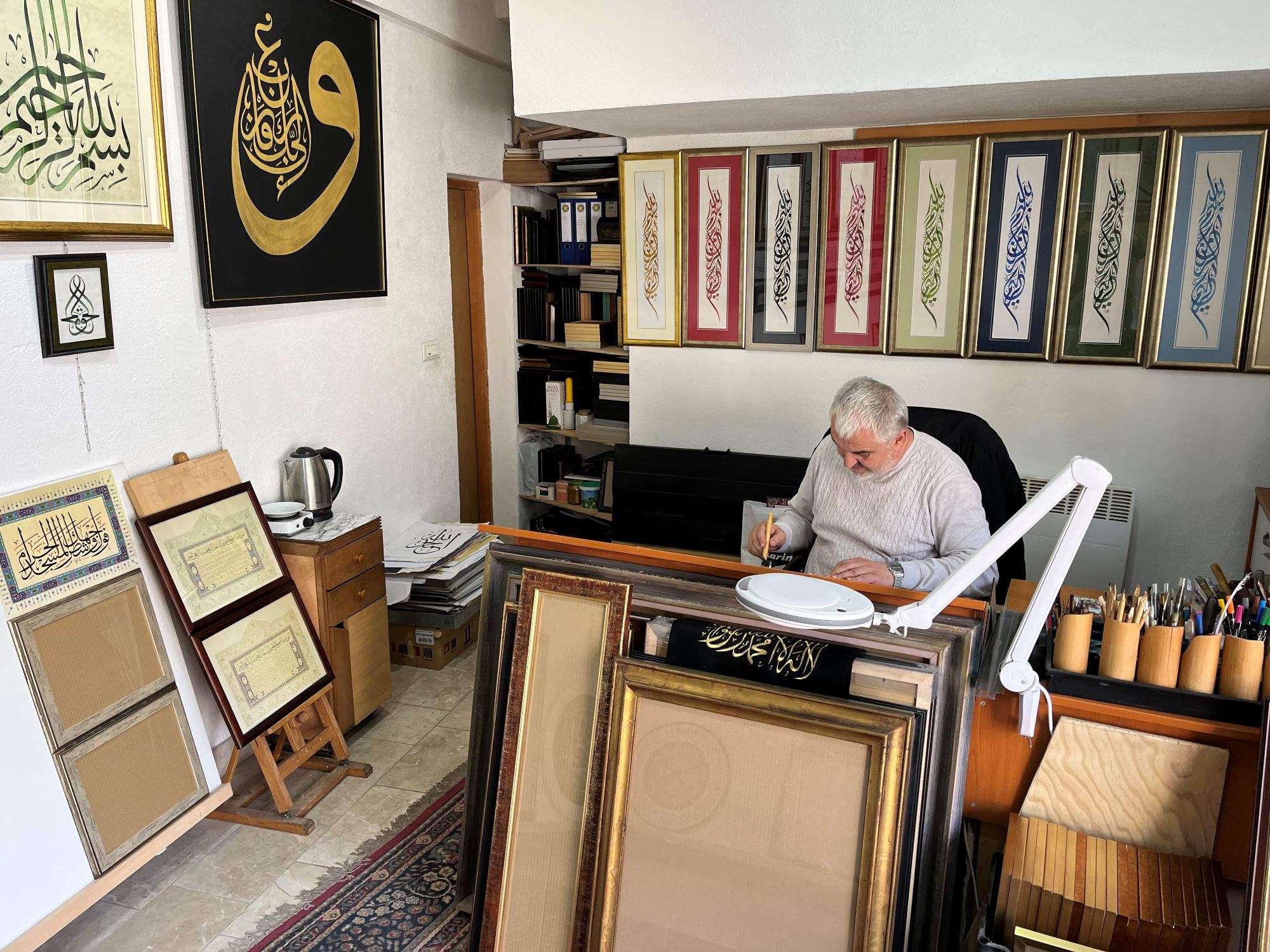 IMG_0984.jpg - Bajramski razgovor – Izudin Duraković: I kaligrafi su jednim dijelom hafizi Kur