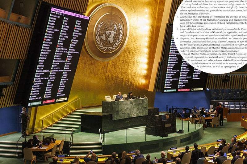 b_240502003.jpg - Finalni tekst rezolucije o genocidu u Srebrenici o kojem će glasati Generalna skupština UN-a