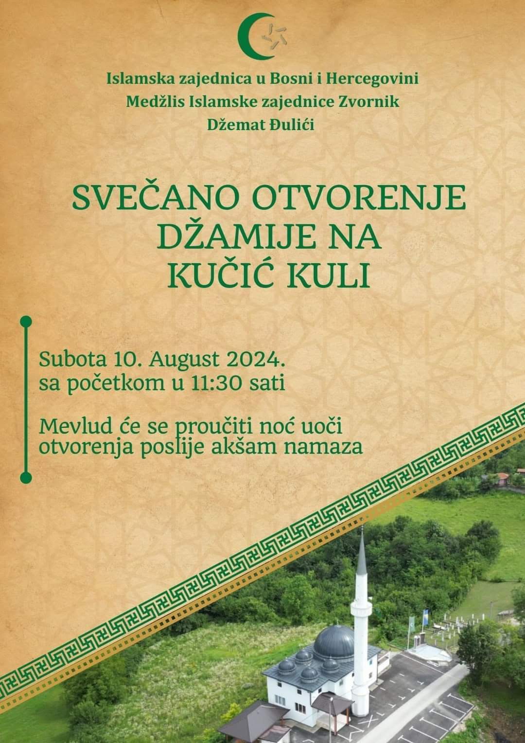 unnamed.jpg - U subotu svečano otvorenje džamije na Kučić Kuli