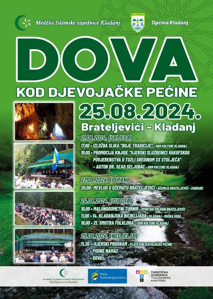 Plakat.jpg - Tradicionalna Dova kod Djevojačke pećine 25. augusta