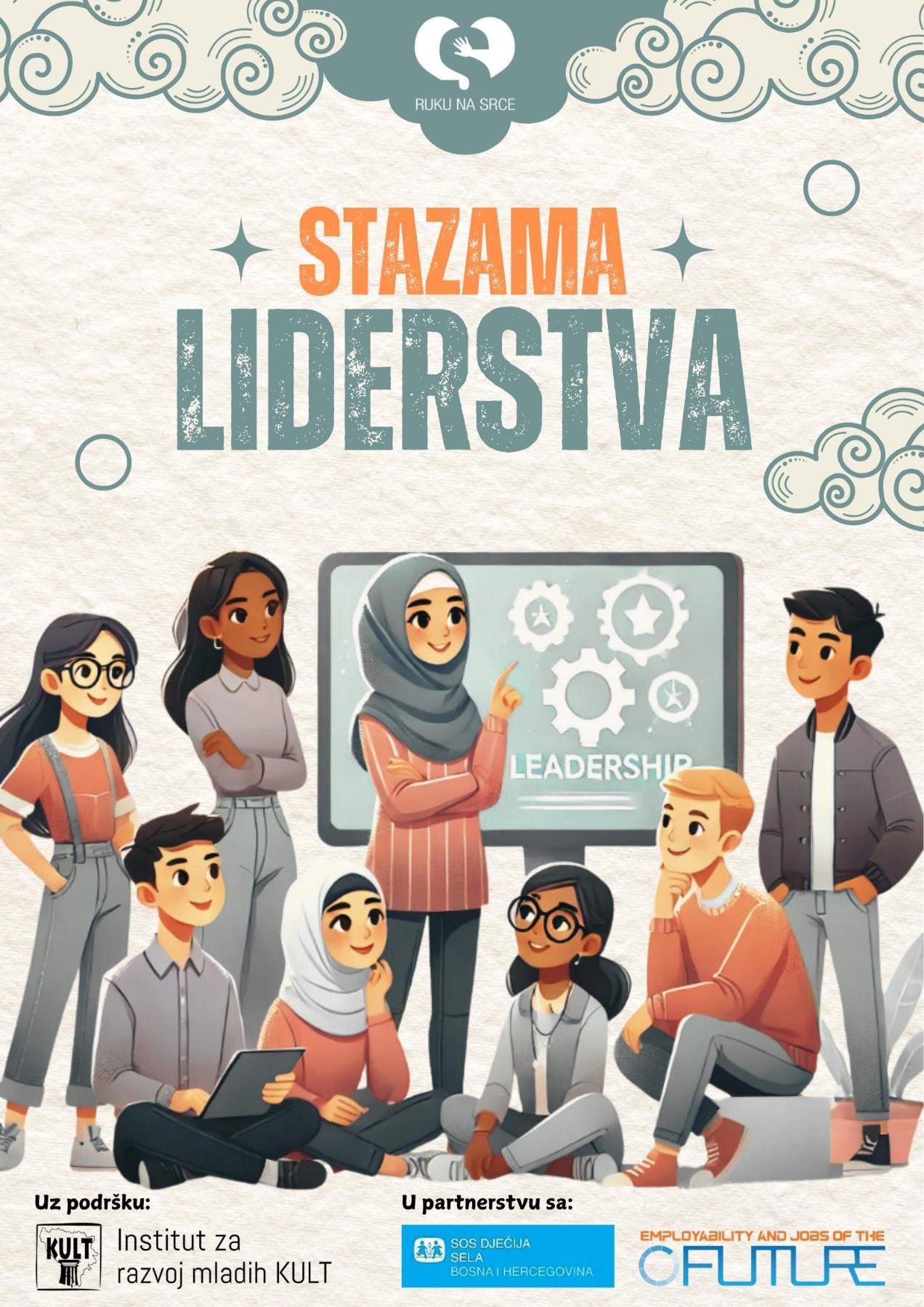 Vizual.jpg - Zimska škola u okviru projekta “Stazama liderstva” okuplja mlade lidere u Sarajevu