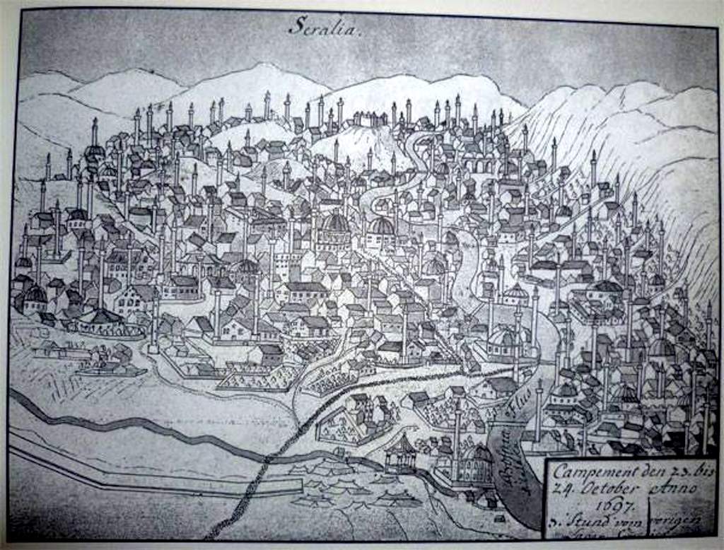 Sarajevo 1697. - Sarajevo je osnovano 1462. godine