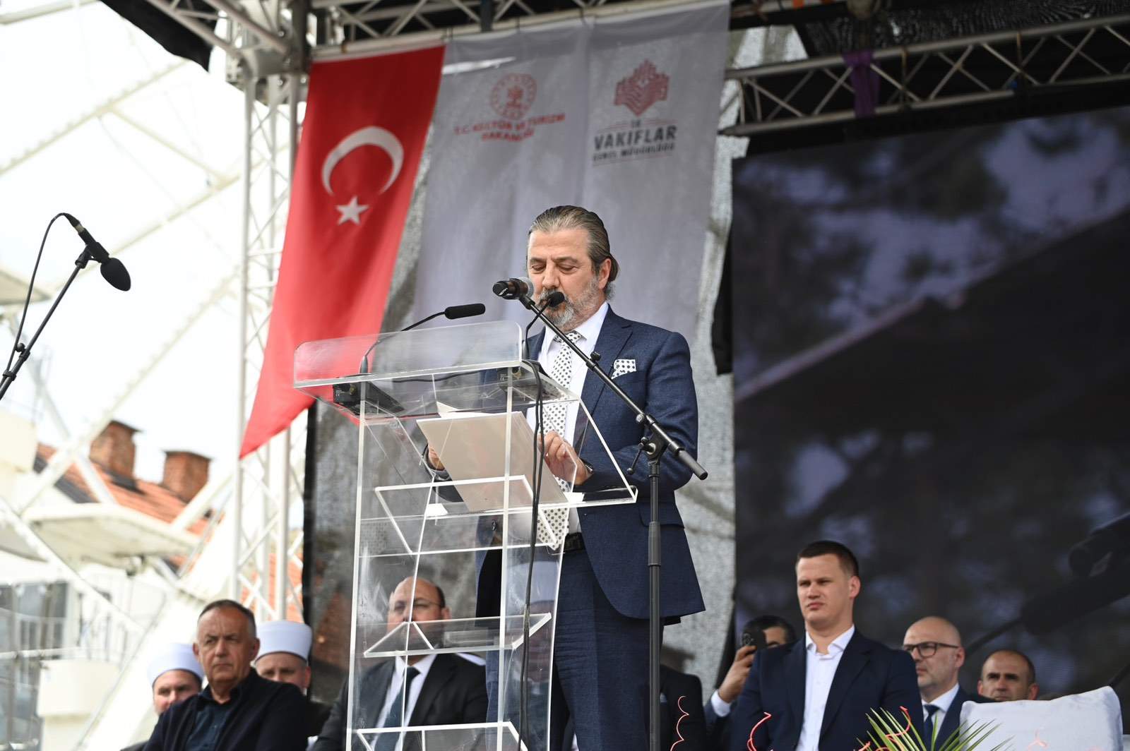 Erkan Ömeroğlu, zamjenik generalnog direktora Generalne direkcije vakufa Republike Turske