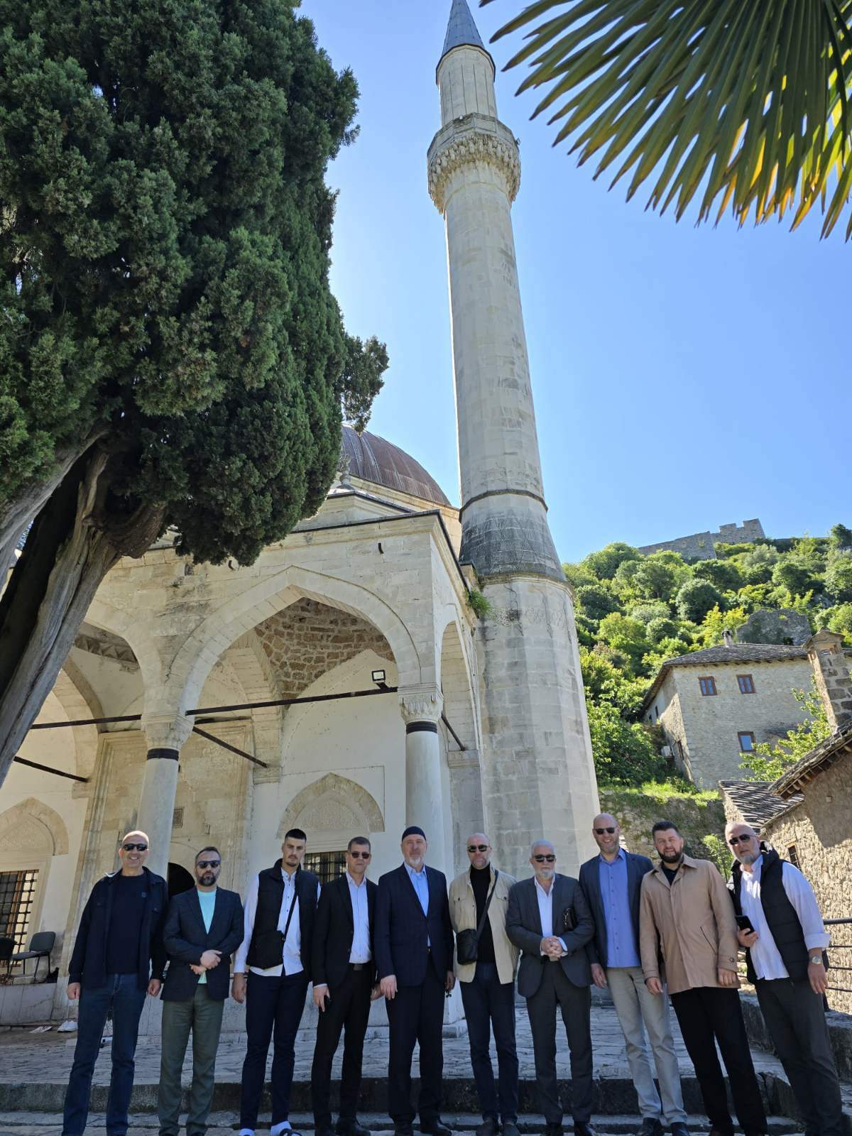 muftistvo_posjeta_mostar_4.jpg - Delegacija Muftijstva travničkog boravila u posjeti Muftijstvu mostarskom