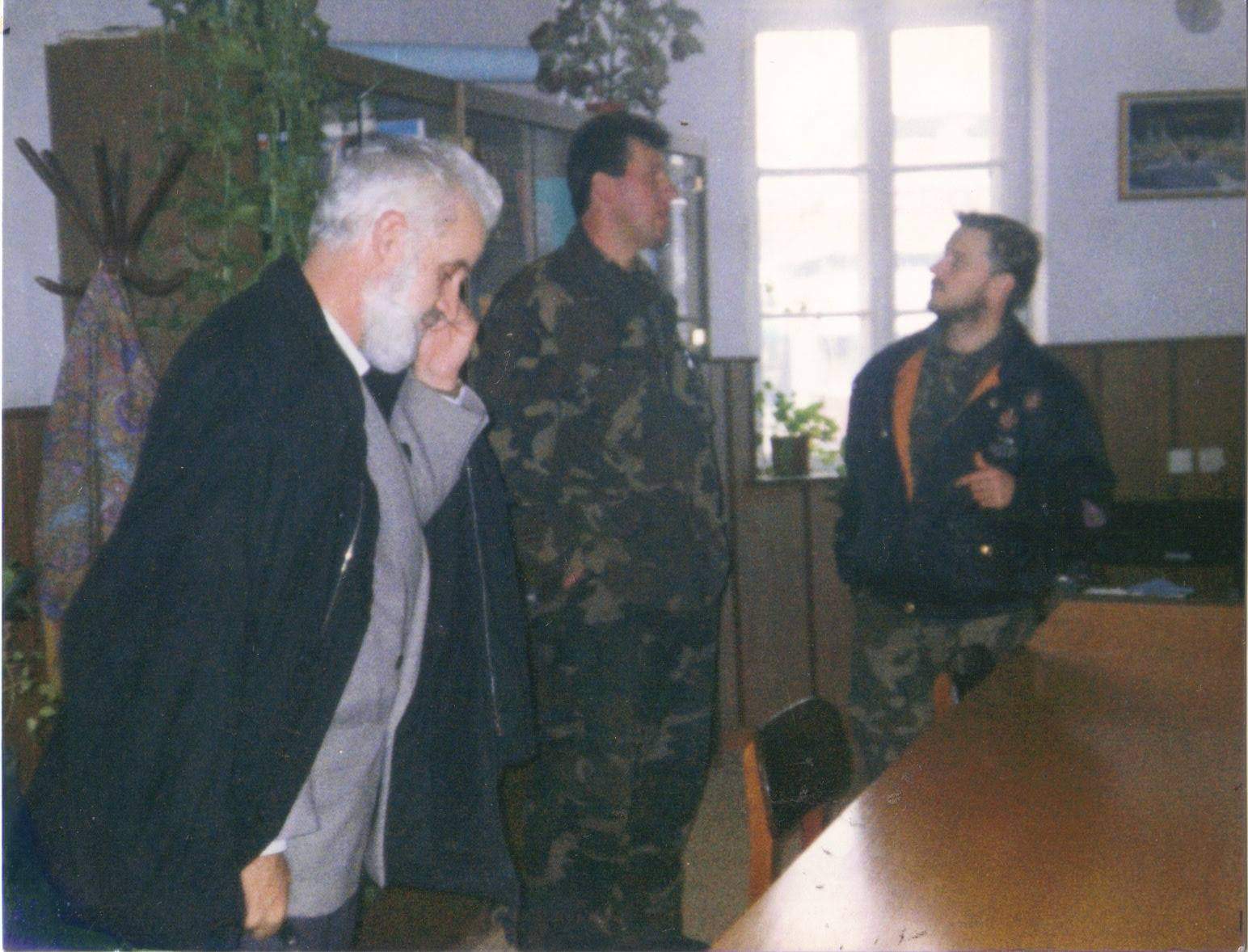 Foto: Amel Emrić - Zijad Mahmutović, komandant jedinice