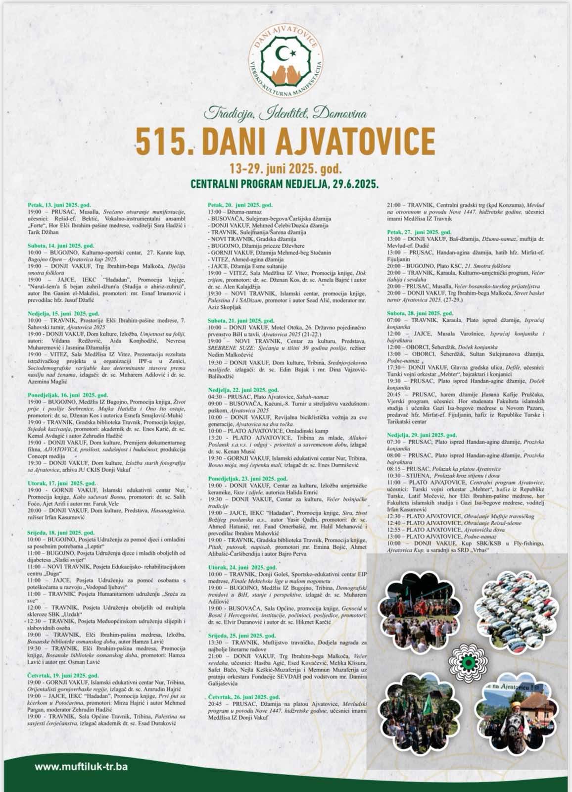 Program Ajvatovice - PRIPREMA|AJVATOVICA