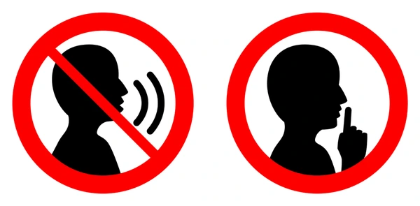 keep-quiet-silent-please-sign-600nw-1124503694.webp - Treba više šutjeti?