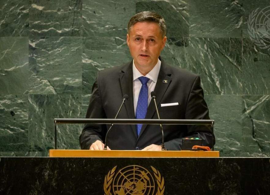 UN.jpg - Član Predsjedništva BiH dr. Denis Bećirović: Srebrenica je naša bolna rana